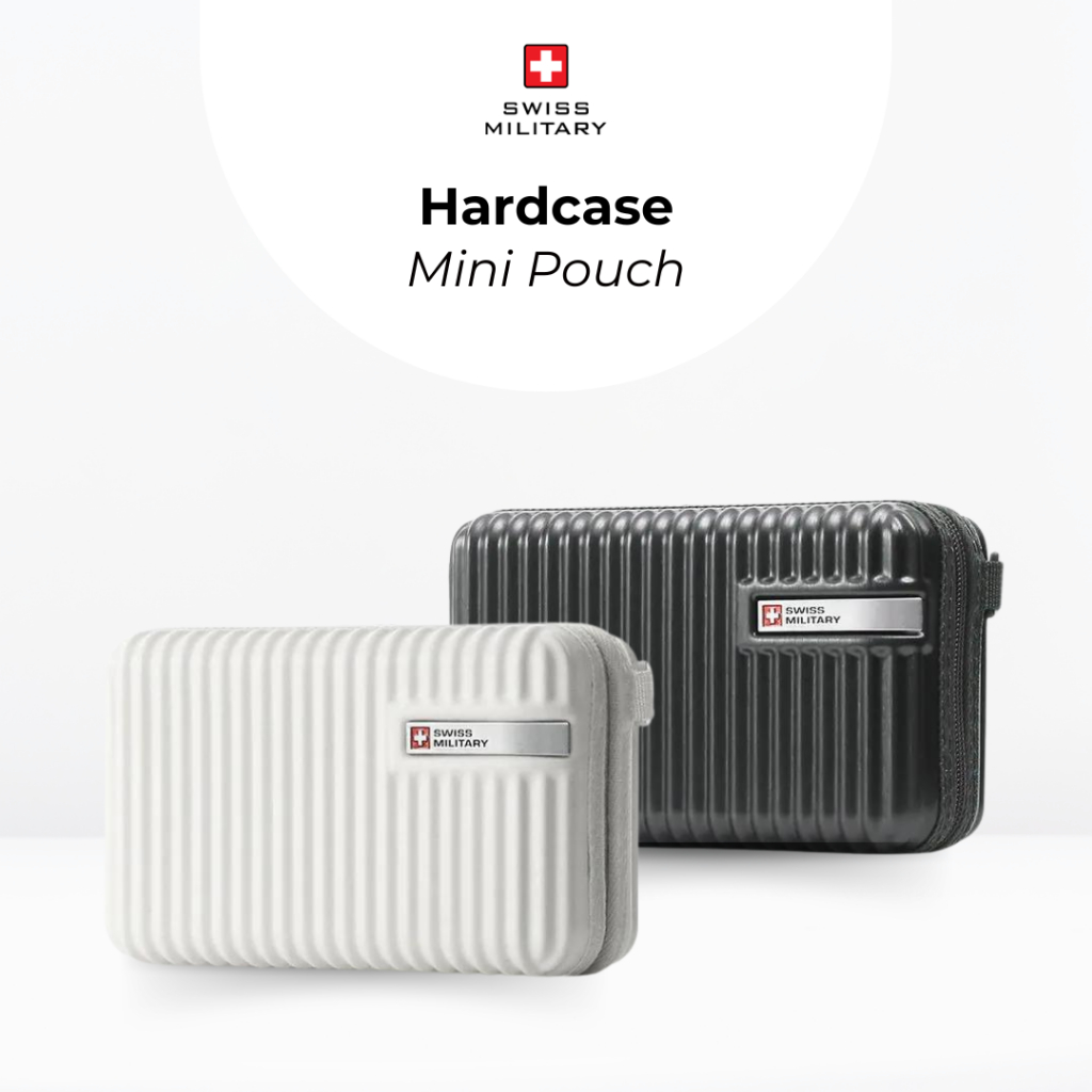 Jual Swiss Military Hardcase Mini Pouch Tas Traveling Shopee Indonesia