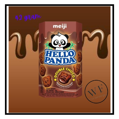 Jual Hello panda Double choco / Hello panda Cokelat isi krim cokelat ...