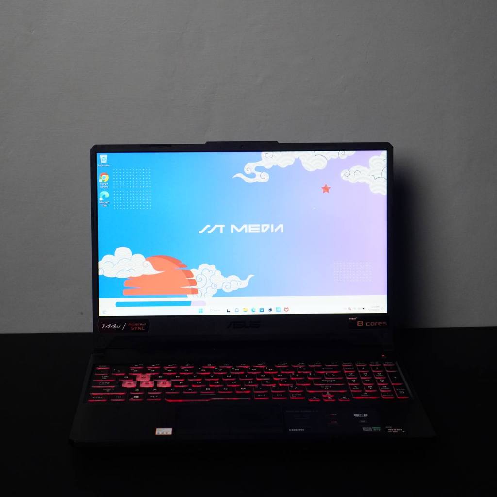 Jual LAPTOP ASUS TUF GAMING A15 AMD RYZEN 7 RAM 8 GB LAPTOP BEKAS