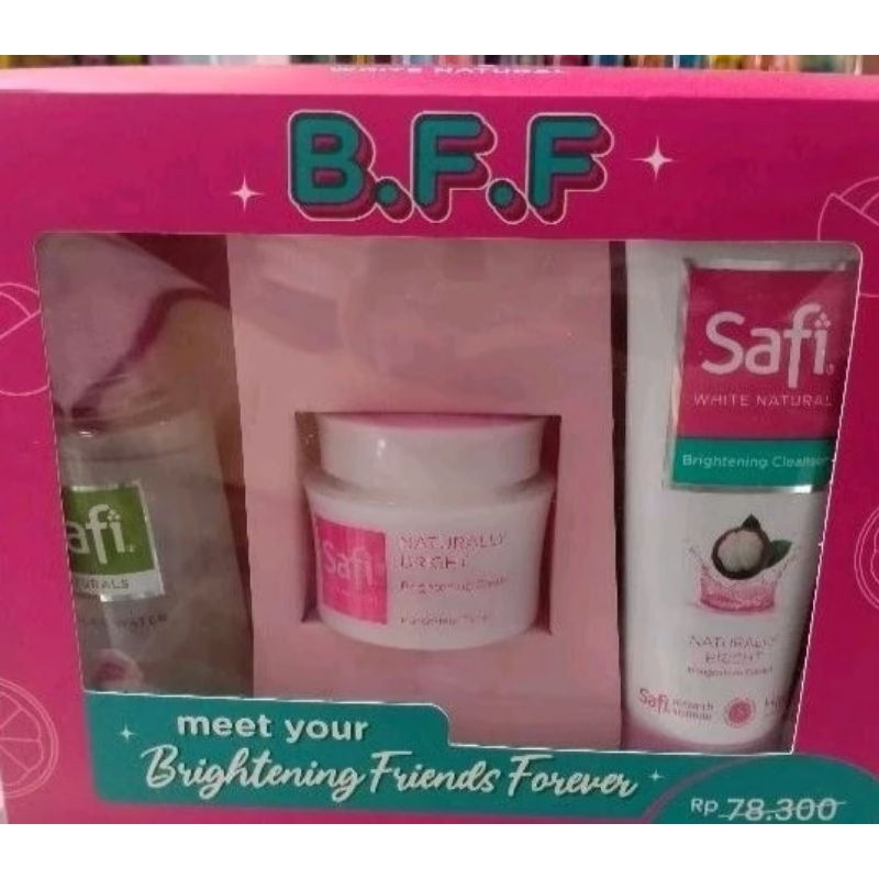 Jual PAKET SAFI B.F.F || BRIGHTENING FRIENDS FOREVER | Shopee Indonesia