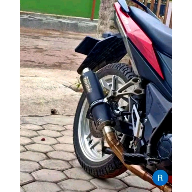 Jual knalpot racing silincer ngebas adem original orion speed racing ...