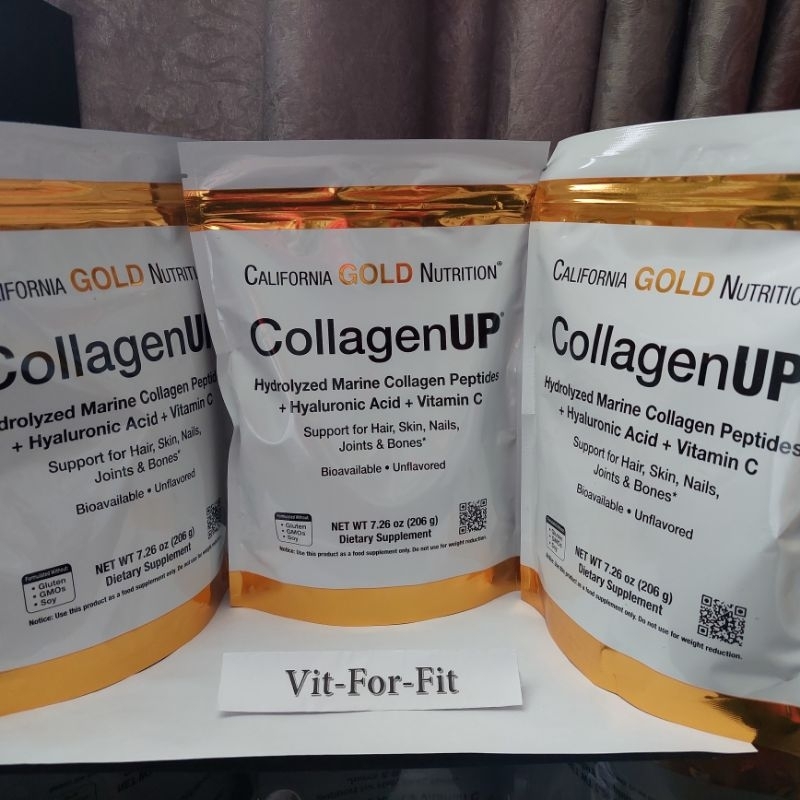 Jual California Gold Nutrition CollagenUp Unflavored Collagen Up 206 g ...