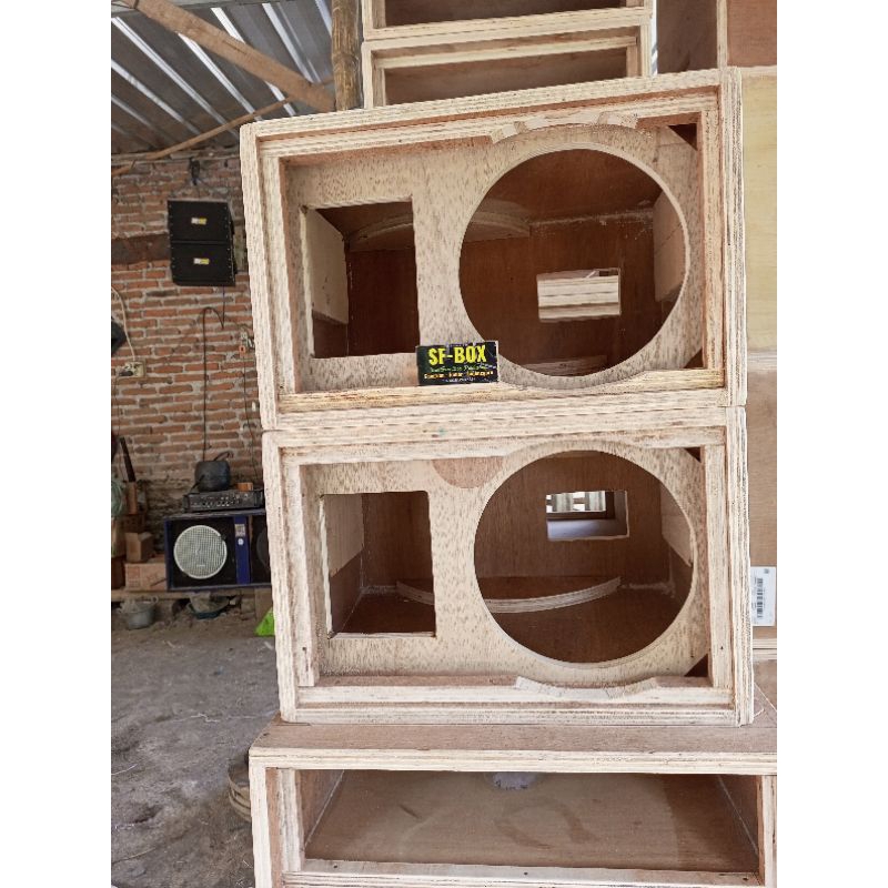 Jual BOX MID line array 12 inch single speaker tebal 18mm real ( SF-PRO ...