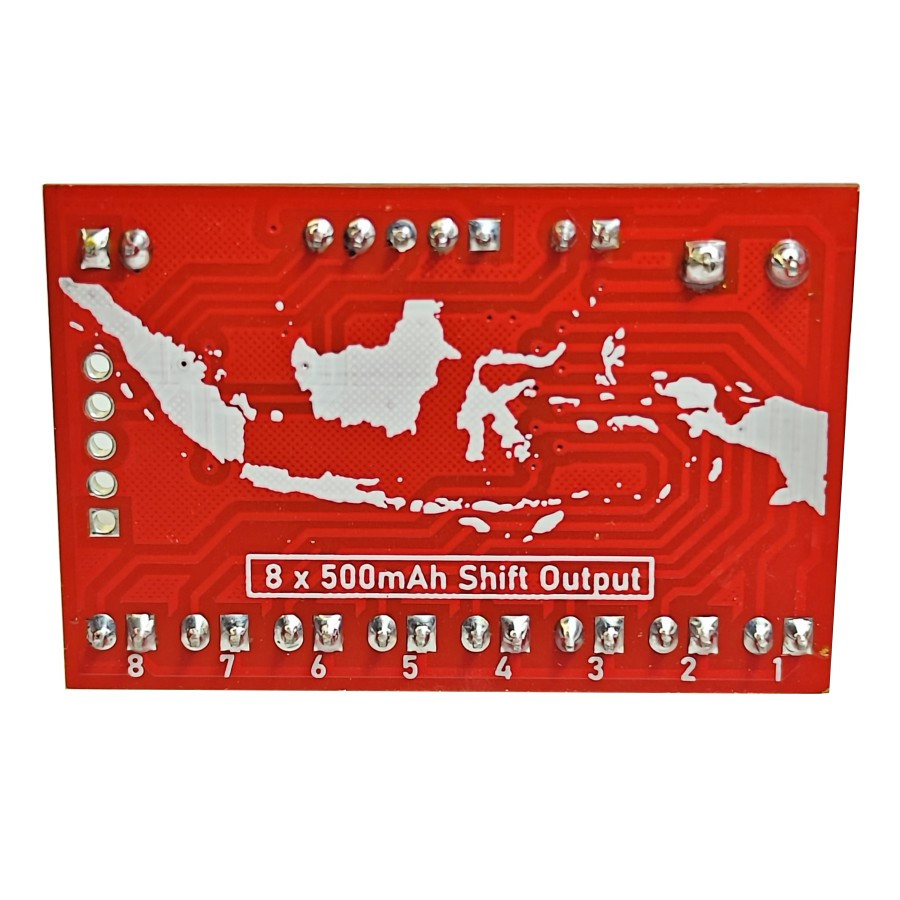 Jual Module Shift Register 8 CH+ Output Multiplexer 74HC595 +Driver ...