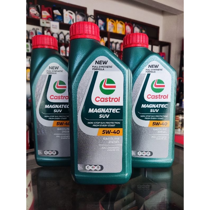 Jual PROMO OLI CASTROL MAGNATEC 5W-40 1 LITER | Shopee Indonesia