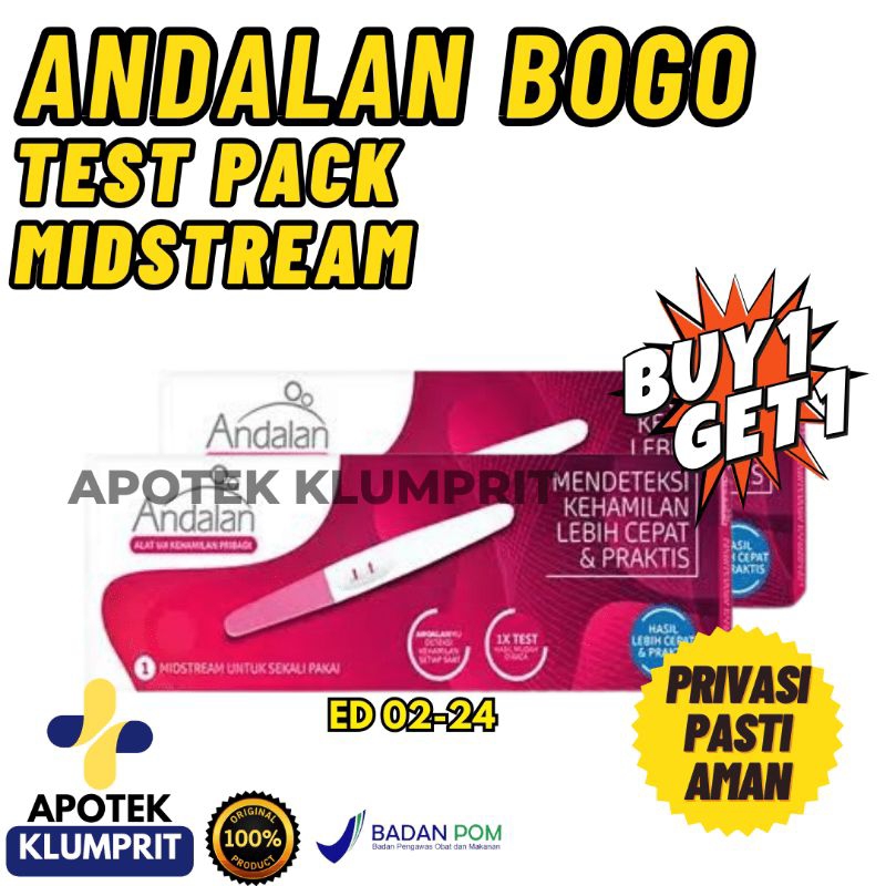 Jual ANDALAN MIDSTREAM / COMPACT / TEST PACK / TESPEK / TESTPACK ...
