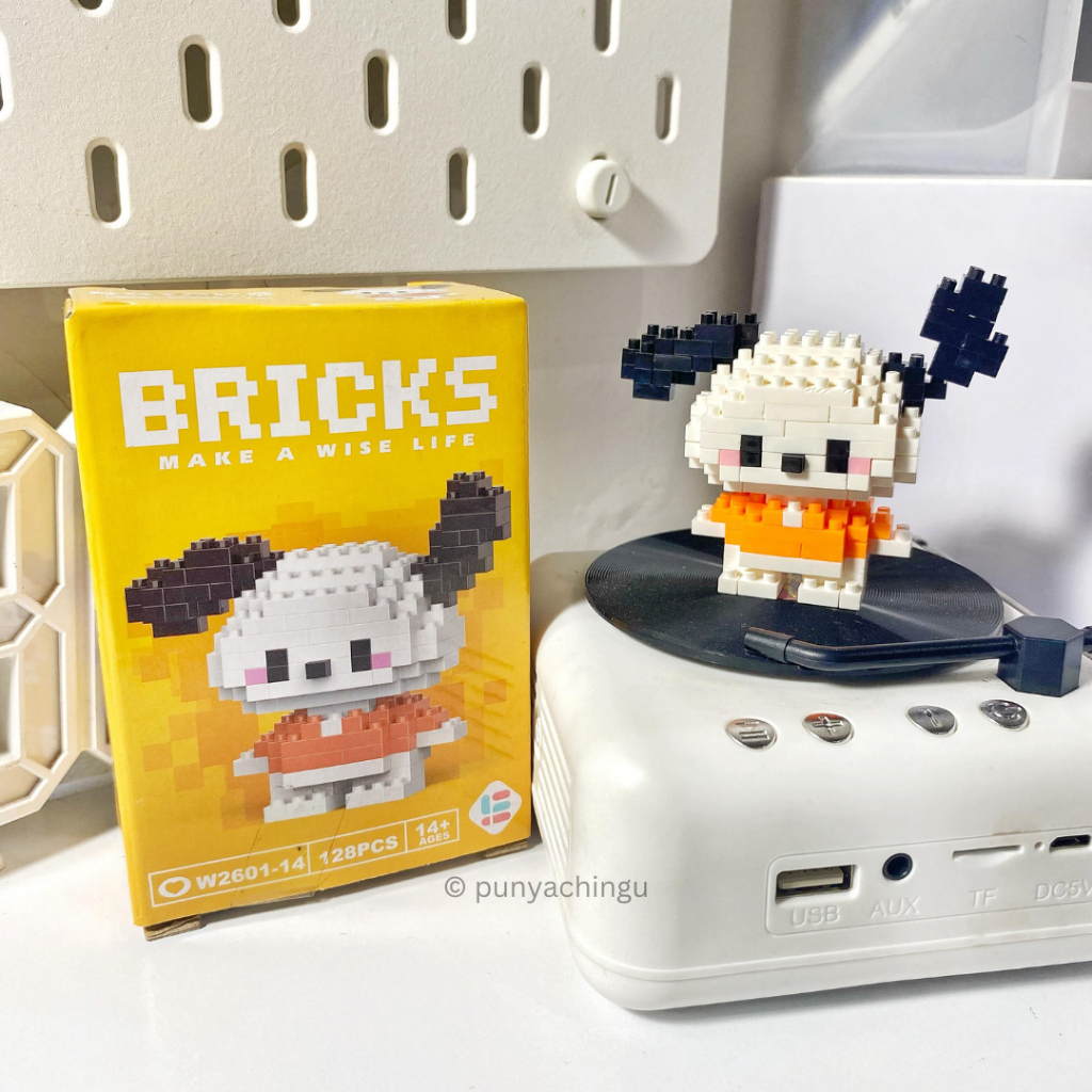 Jual Bricks Mini Toys Nano Block Model Karakter Kartun Mainan Balok ...