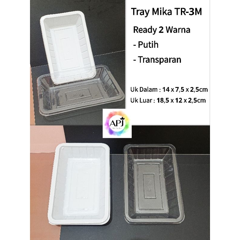 Jual Tray Mika Buah & Sayur TR-3M / Tray Mika Sayur Buah / Tray Mika ...