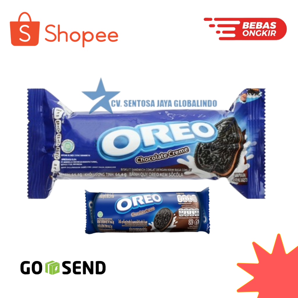 Jual Oreo Sandwich Half Roll - Netto 60gr | Shopee Indonesia