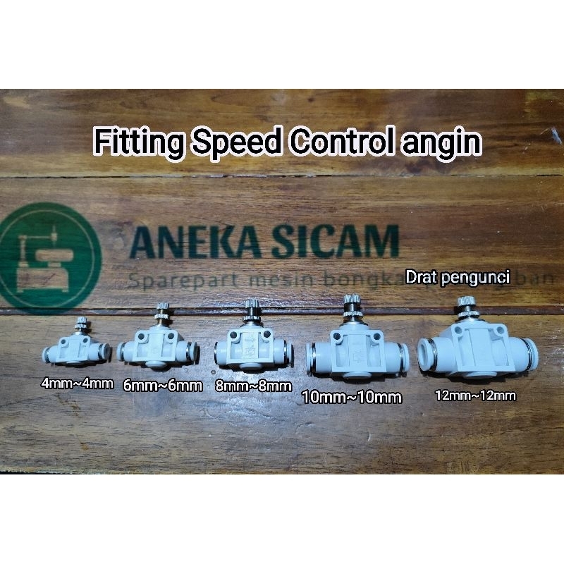 Jual Fitting Speed Control angin/Fitting Speed pneumatik | Shopee Indonesia