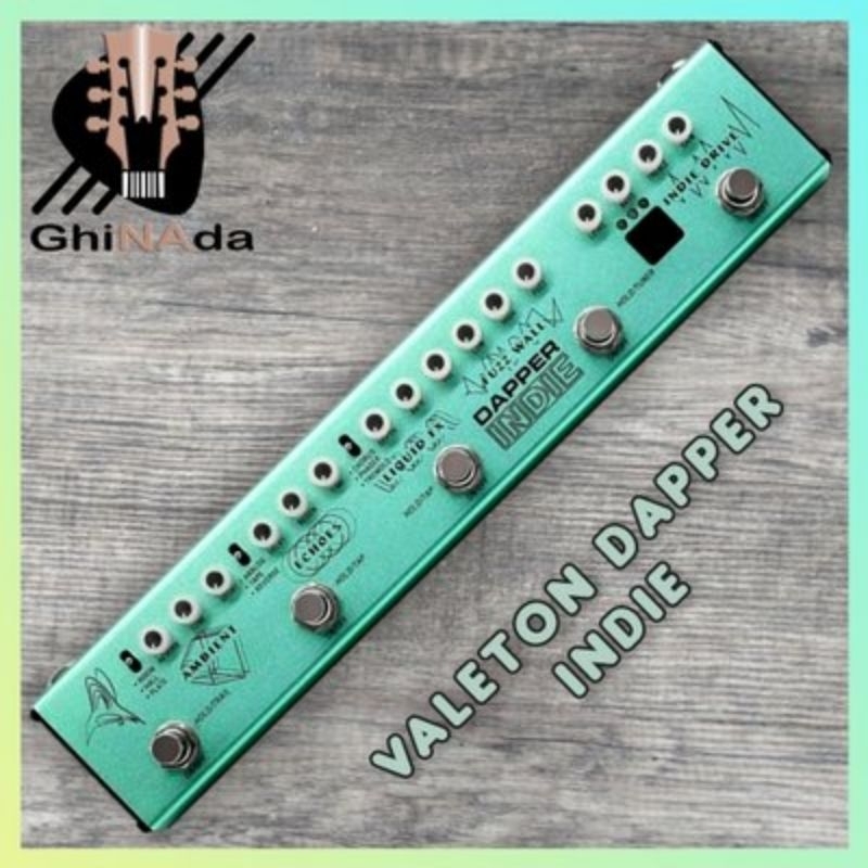 Jual VALETON DAPPER INDIE Digital Analog Hybrid Multi Effects Effect