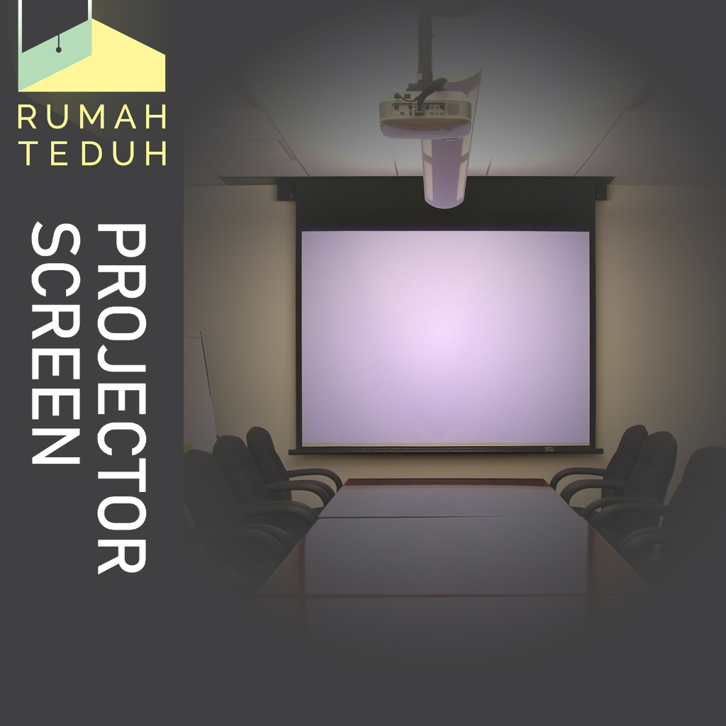Jual Roller Projector Screen Custom Shopee Indonesia