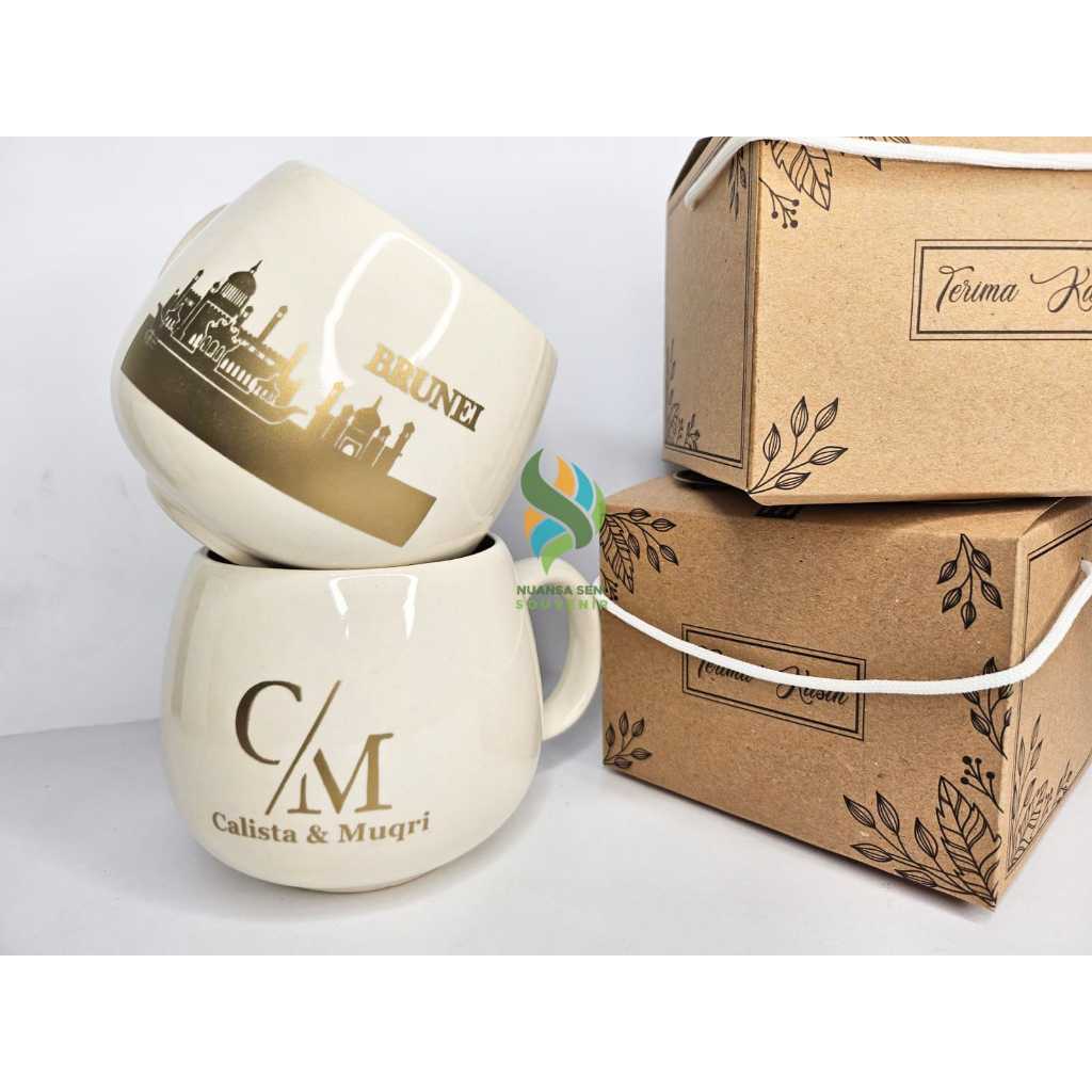 Jual Souvenir Gelas Mug Donut Keramik Gagang Warna Cangkir Kopi Keramik ...