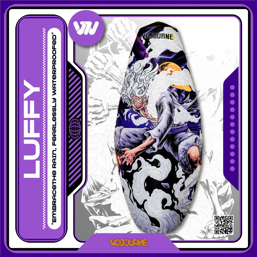 VOJOURNE - COVER JOK SARUNG JOK MOTOR PRINT UNIVERSAL PCX NMAX AEROX BEAT VARIO SCOOPY MIO NMAX KLX