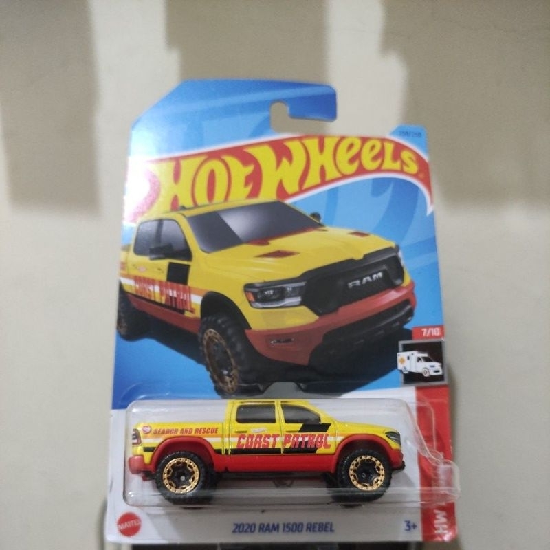 Jual Hot Wheels Ram Rebel Treasure Hunt Reguler Shopee