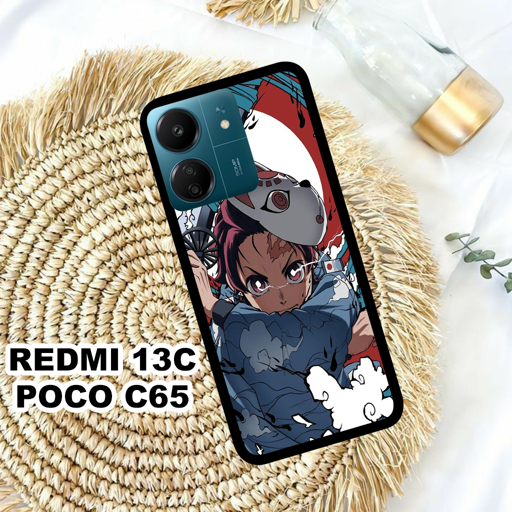 Jual Case Glosy DEMON SLAYER REDMI 13C /POCO C65 / POCO X5 /POCO F5 ...