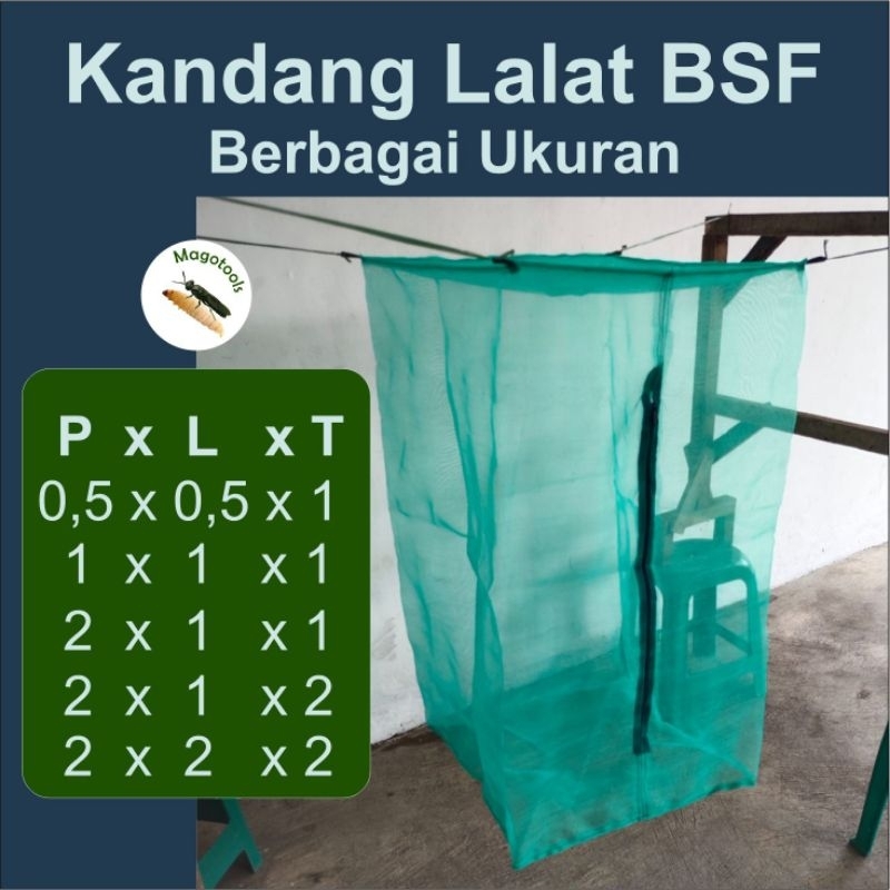 Jual Kandang Lalat Bsf Magot Ukuran Ukuran Custom Shopee Indonesia