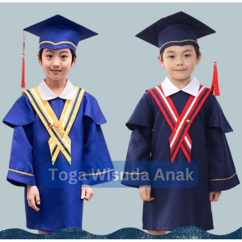 Jual TOGA WISUDA ANAK TK/PAUD/BENHUR/NAV…