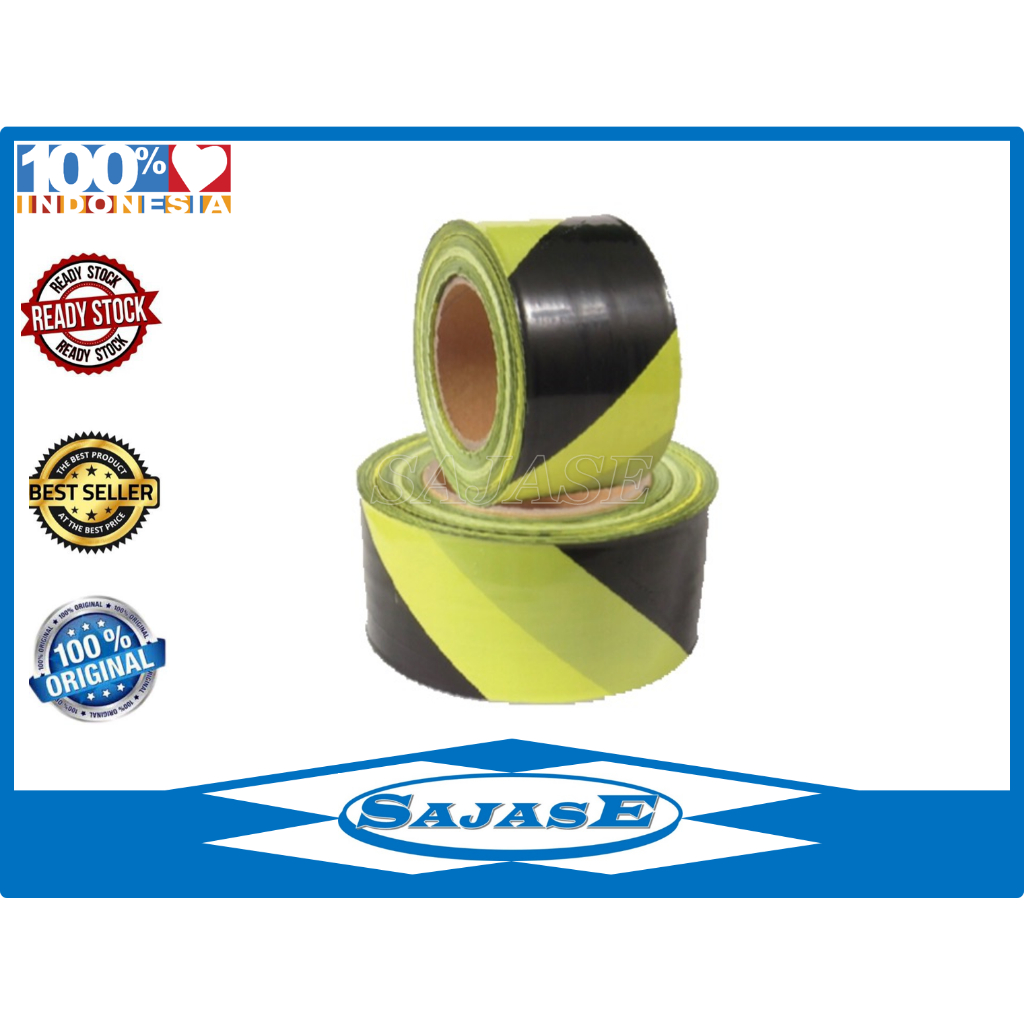 Jual Police Line Safety Line Barricade Line Garis Polisi 2 Inc Panjang ...