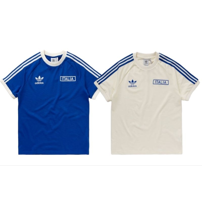 Jual T Shirt Adidas Retro Italia 3 Stripe Shopee Indonesia