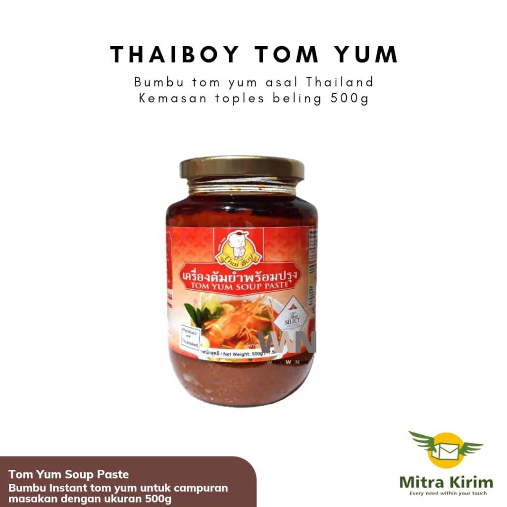 Jual Thai Boy Tom Yum Soup Paste 500 Gr/850 Gr - Bumbu Tom Yam | Shopee ...
