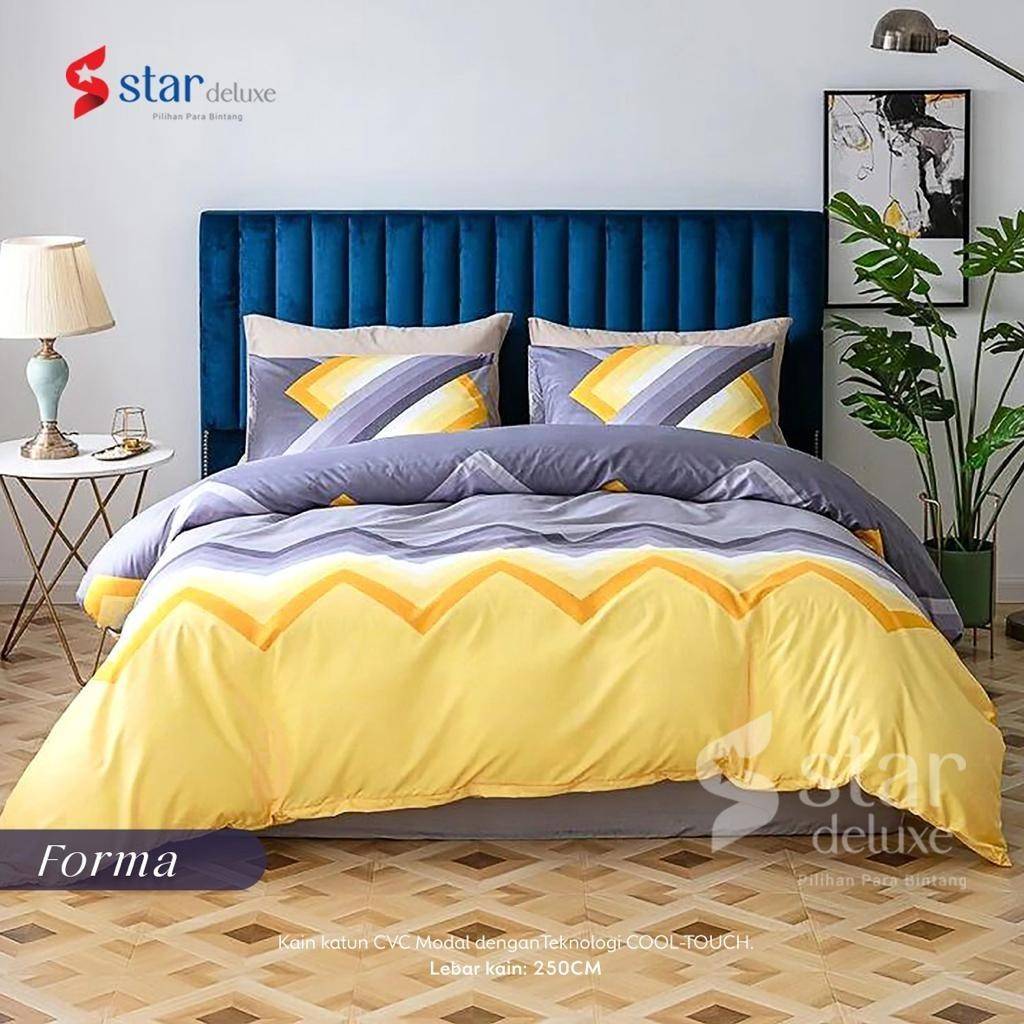 Jual BEDCOVER SET BEDCOVER KATUN STAR BEDCOVER HOMEMADE ISTANA