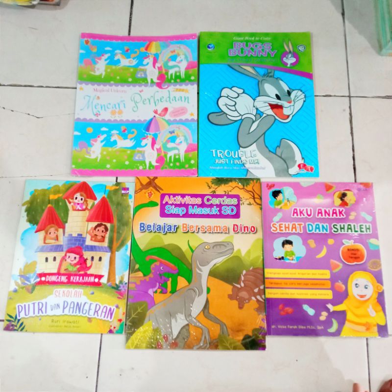 Jual OBRAL BUKU MURAH ORIGINAL / BUKU DONGENG ANAK | Shopee Indonesia