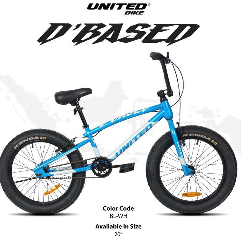 Jual Sepeda BMX Anak 20 United Dbased New | Shopee Indonesia