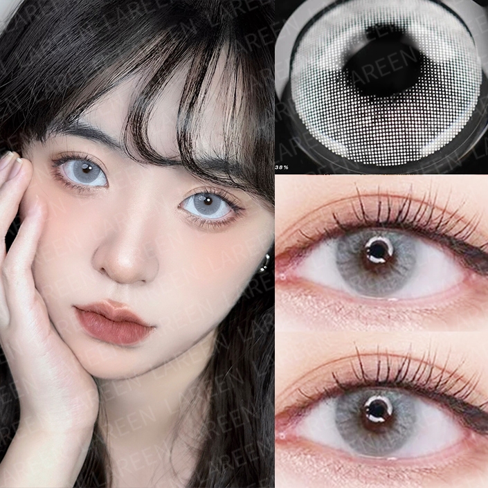 Jual Cod Aklmysticeyes Softlens Softlens Polar Lights Grey Colored Lenses Softlens Mm