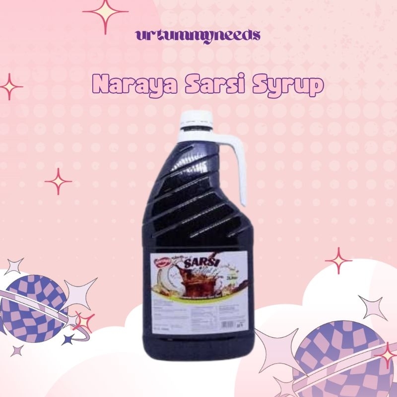 Jual Naraya Sarsi Drink Syrup Sirup Minuman Segar Sarsaparilla 1 Liter