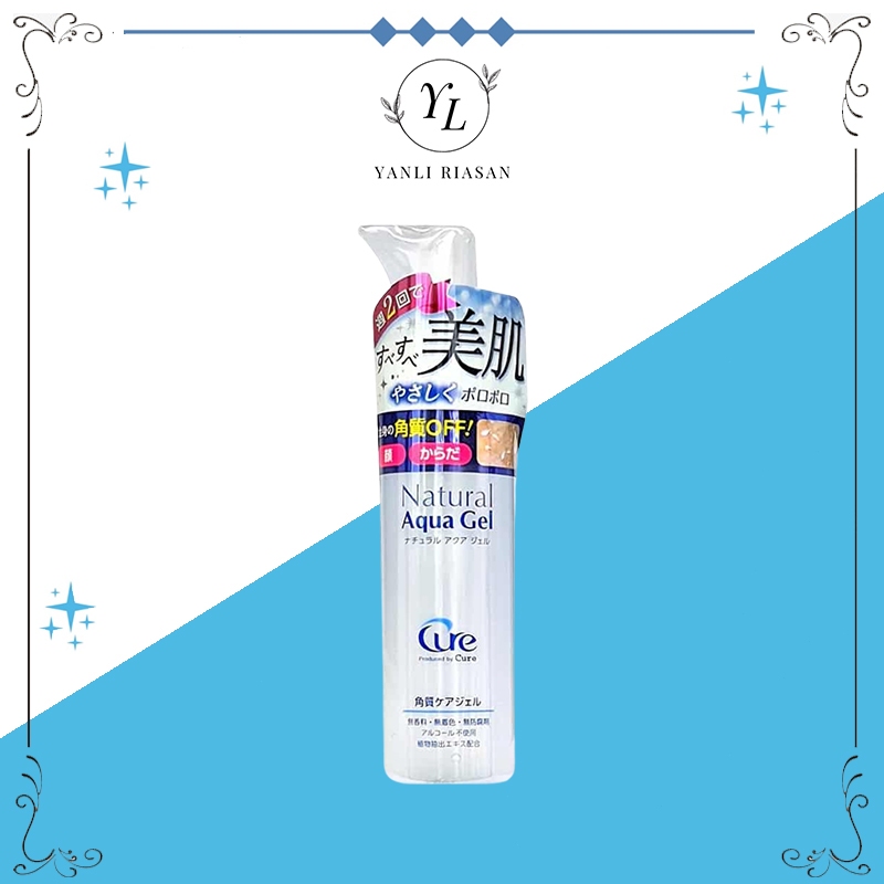 Jual 【100 Original】Japan Cure Natural Aqua Gel Exfoliating Activated Hydrogen Peeling Gel