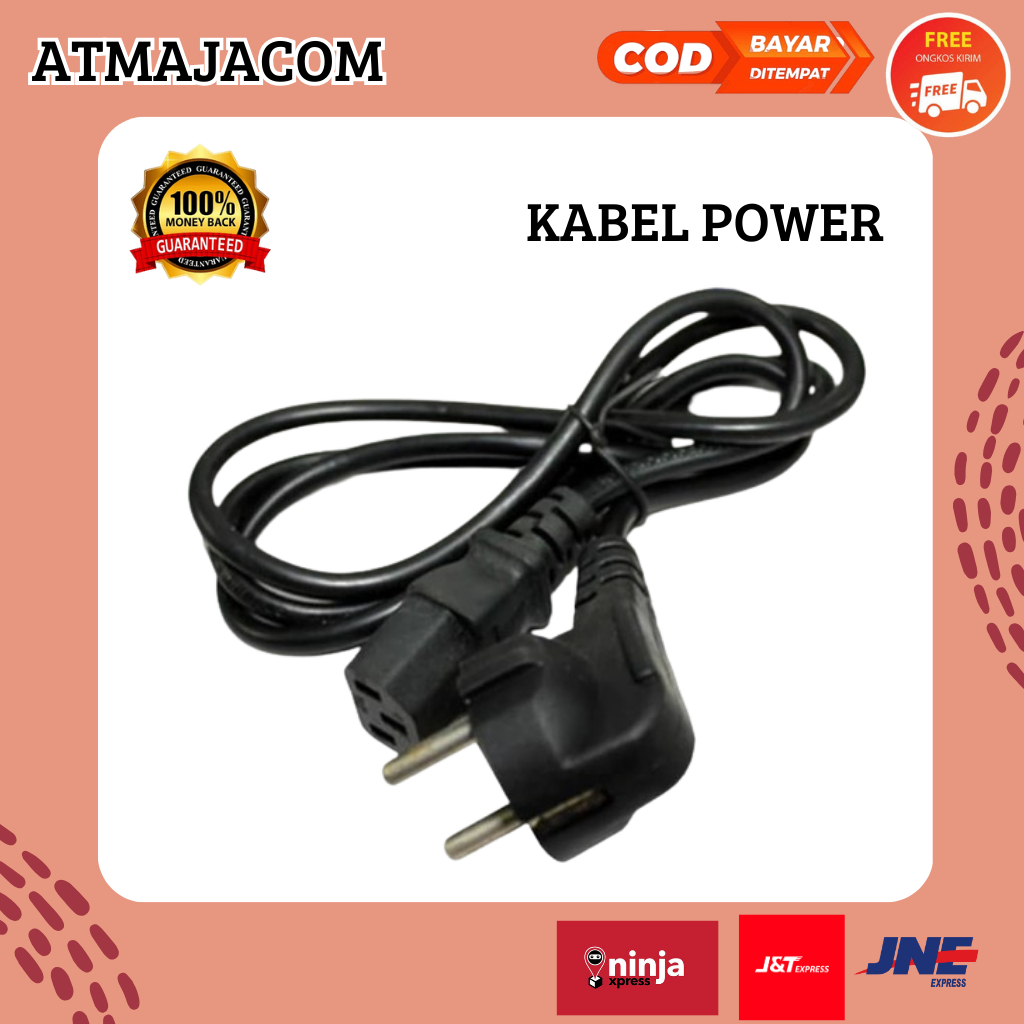 Jual KABEL POWER kabel power PC MONITOR KABEL POWER CPU PRINTER KABEL ...