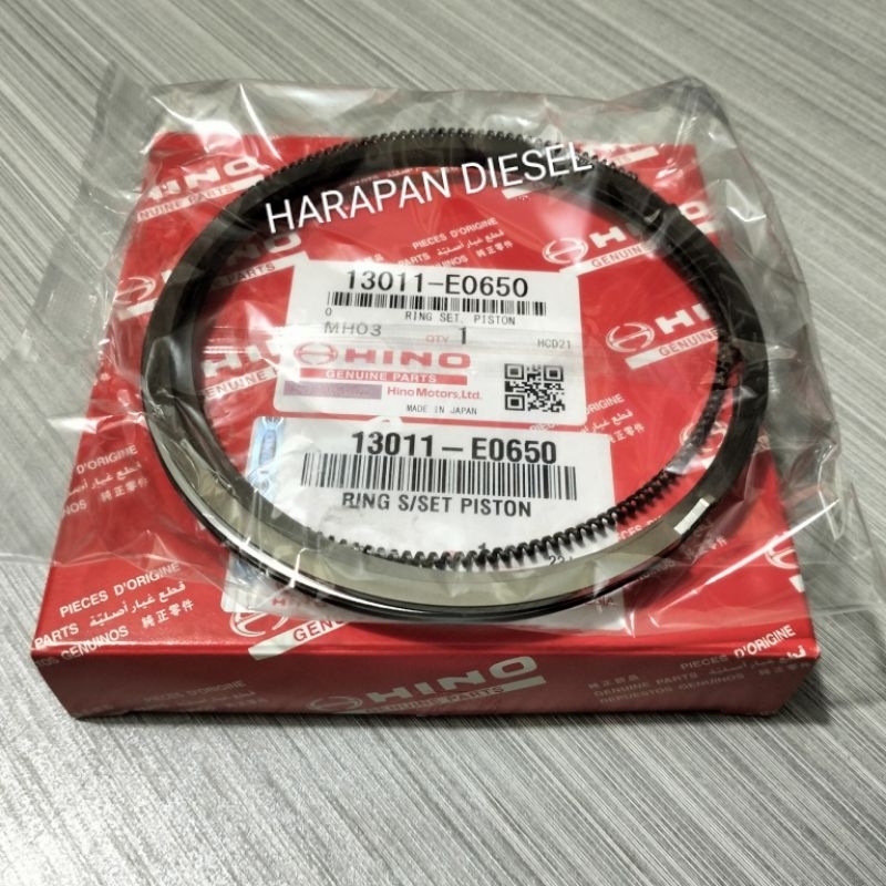 Jual RING PISTON HINO 500 ORIGINAL 13011-E0650 | Shopee Indonesia