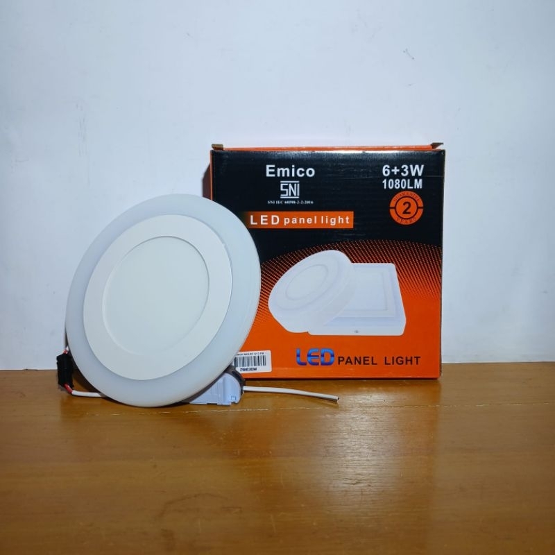 Jual Downlight led EMICO 6+3 watt | Shopee Indonesia