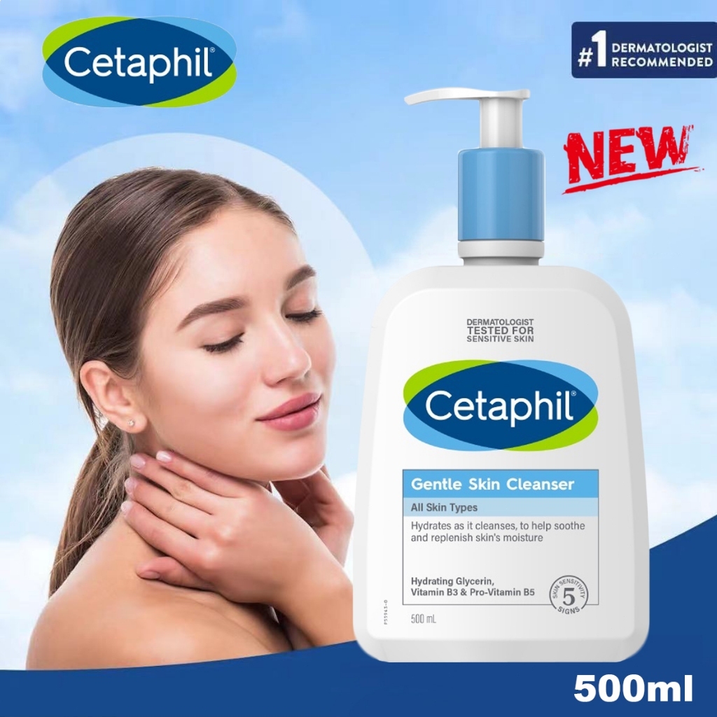 Jual Cetaphil Gentle Skin Cleanser 500ml Shopee Indonesia