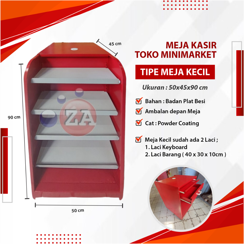 Jual Meja Kasir Toko Minimarket Supermarket Display | Shopee Indonesia
