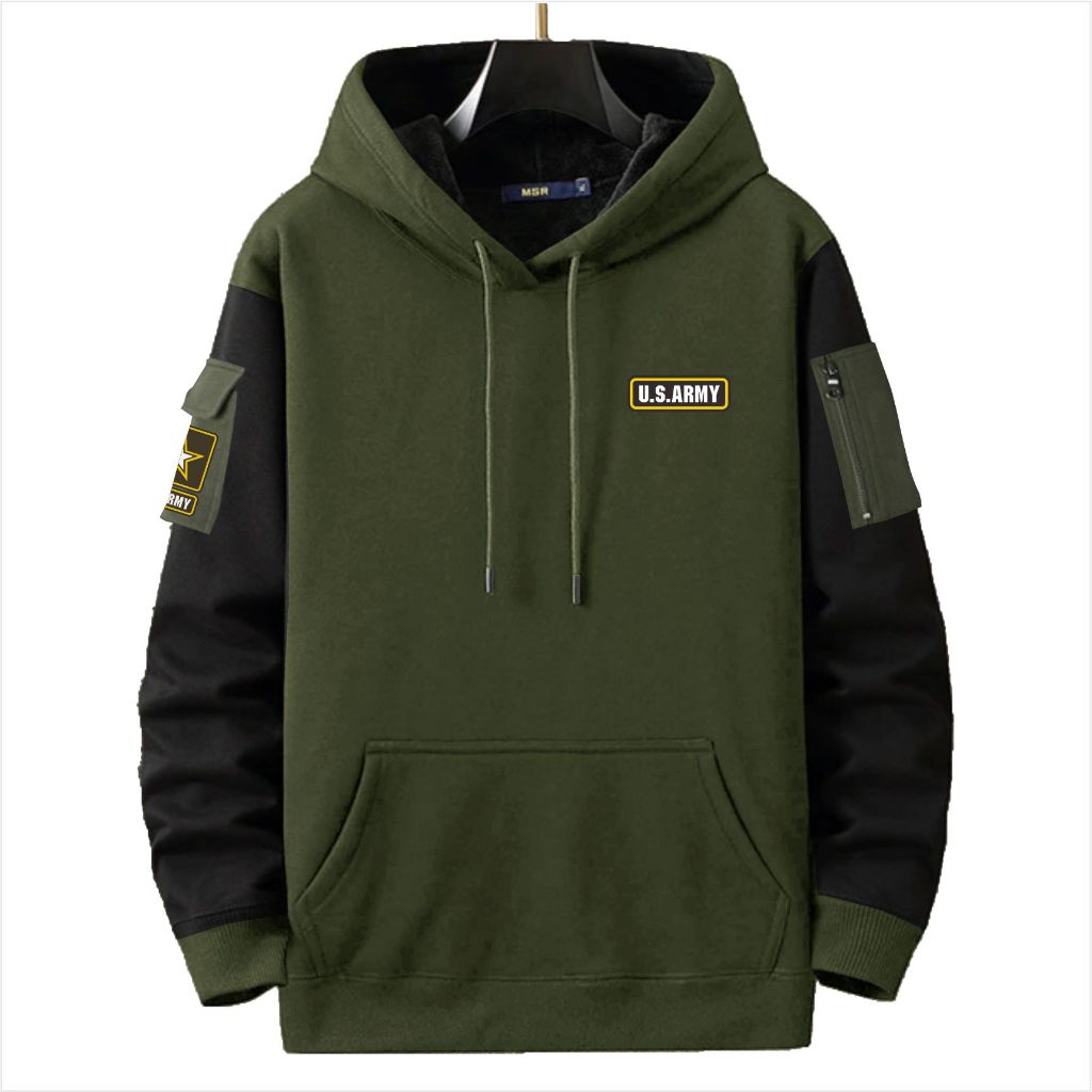 Jual Sweater Hoodie Pria Wanita US ARMY Shopee Indonesia
