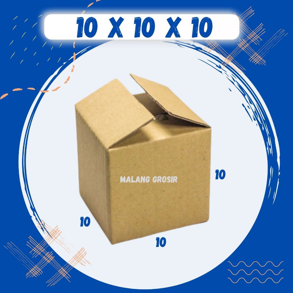 Jual Kardus A1 10x10x10 Box Packing Karton Kotak Kemasan Olshop Dus Sparepart Souvenir Shopee