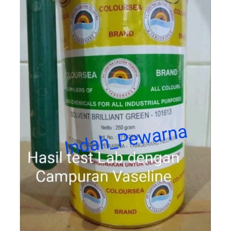 Jual DIJAMIN ORI 100% !!Pewarna minyak hijau muda/solvent brilliant ...