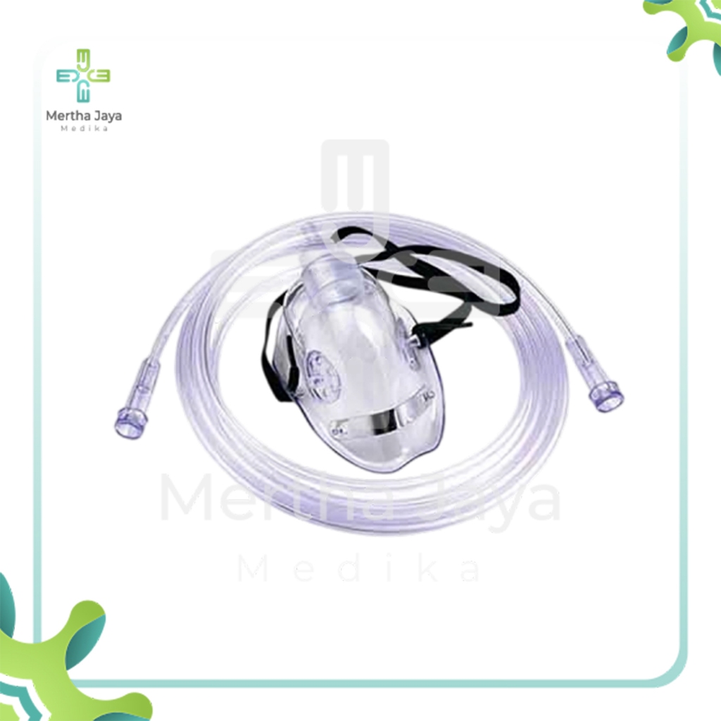 Jual Masker Oksigen Oxygen Mask GEA Satuan Pcs (S, M, L, XL) | Shopee ...