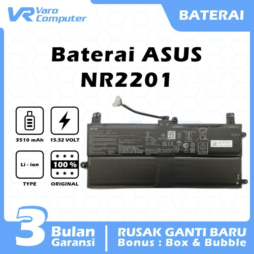 KXRSII C41N2102 Batterie Pour ASUS ROG Flow Z13 GZ301 GZ301Z