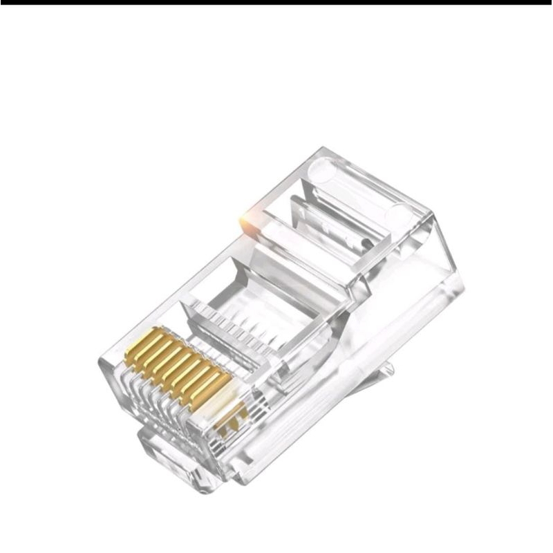Jual RJ45 CAT5E Eceran Konektor Kabel LAN UTP | Shopee Indonesia