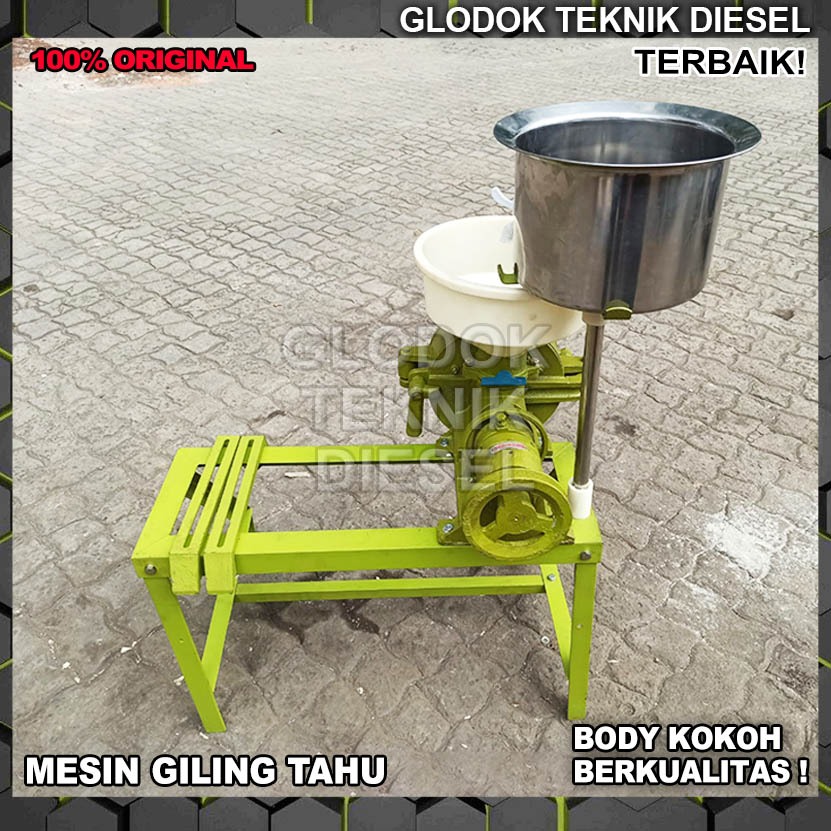 Jual Mesin Gilingan Tahu 5 Inch + Engine Bensin / Dinamo Penggerak ...