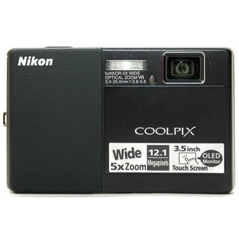 Jual Nikon Coolpix S70 Camera Pocket 12,1 Megapixels Wide 5XZOOM