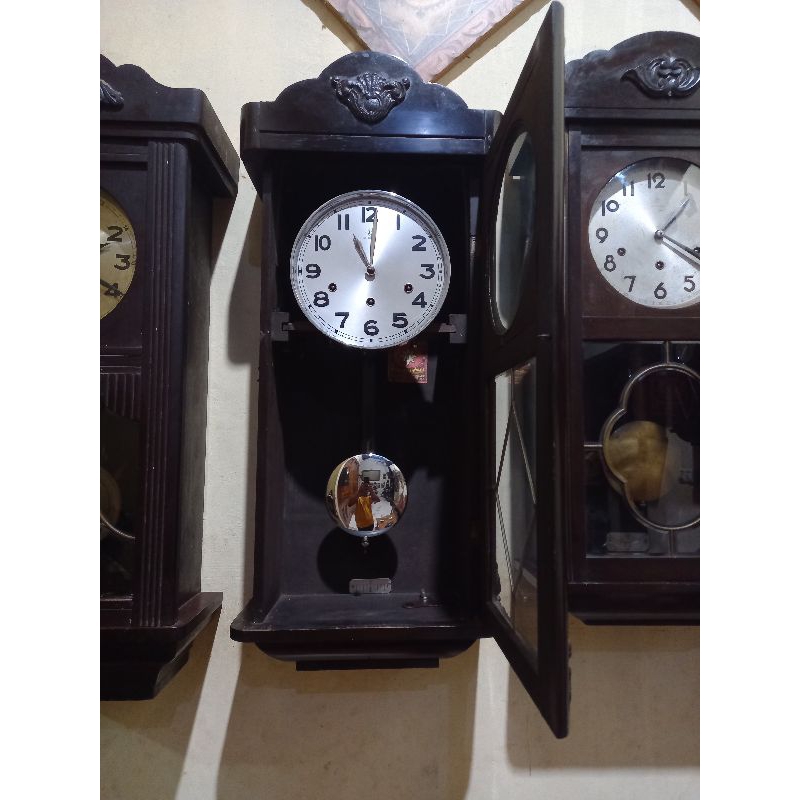 Jual Jam dinding kuno junghans Shopee Indonesia