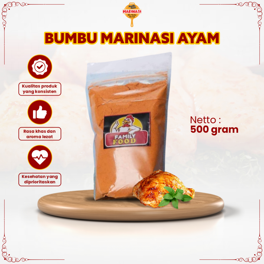 Jual Bumbu Marinasi Ayam Fried Chicken Serbaguna Kualitas Premium ...