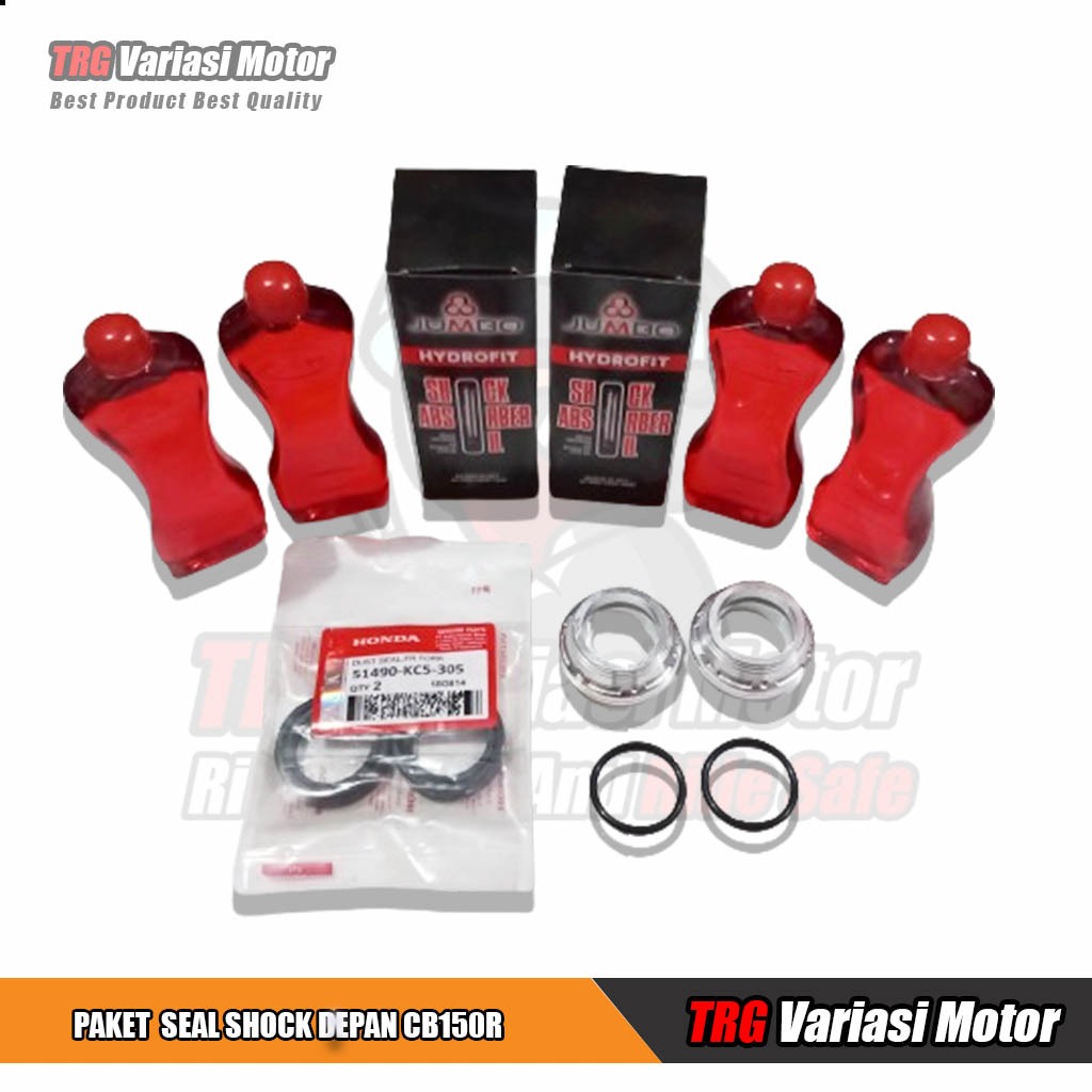 Jual Seal Shock Depan Cb150R Seal Abu CNC Milling Tiger GL Pro Max Megapro Cb150R Satu Set KC5