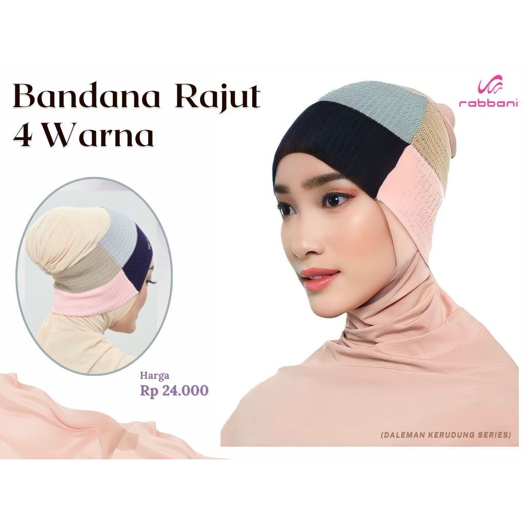 Jual Bandana Rajut 4 Warna Rabbani | Shopee Indonesia
