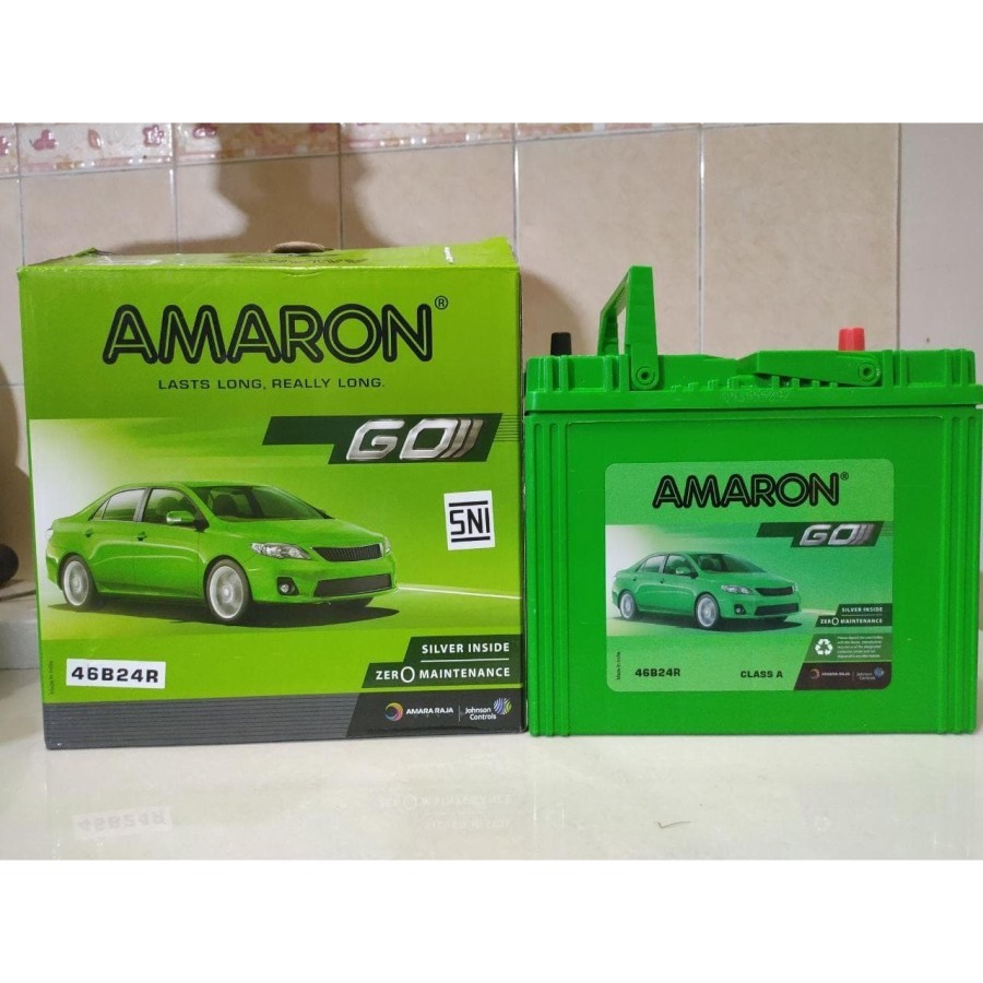 Jual Aki Mobil Amaron GO 46B24R - NS60 Aki Mobil Kering 12v 45ah Avanza