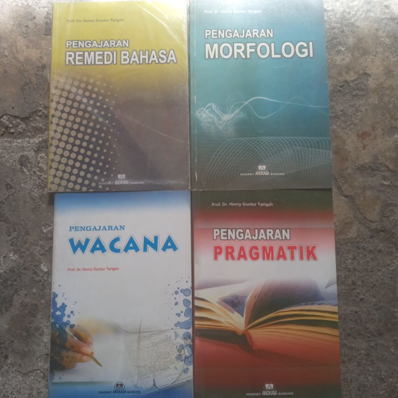 Jual Buku Prof Dr Henry Guntur Tarigan Pengajaran Morfologi Pengajaran